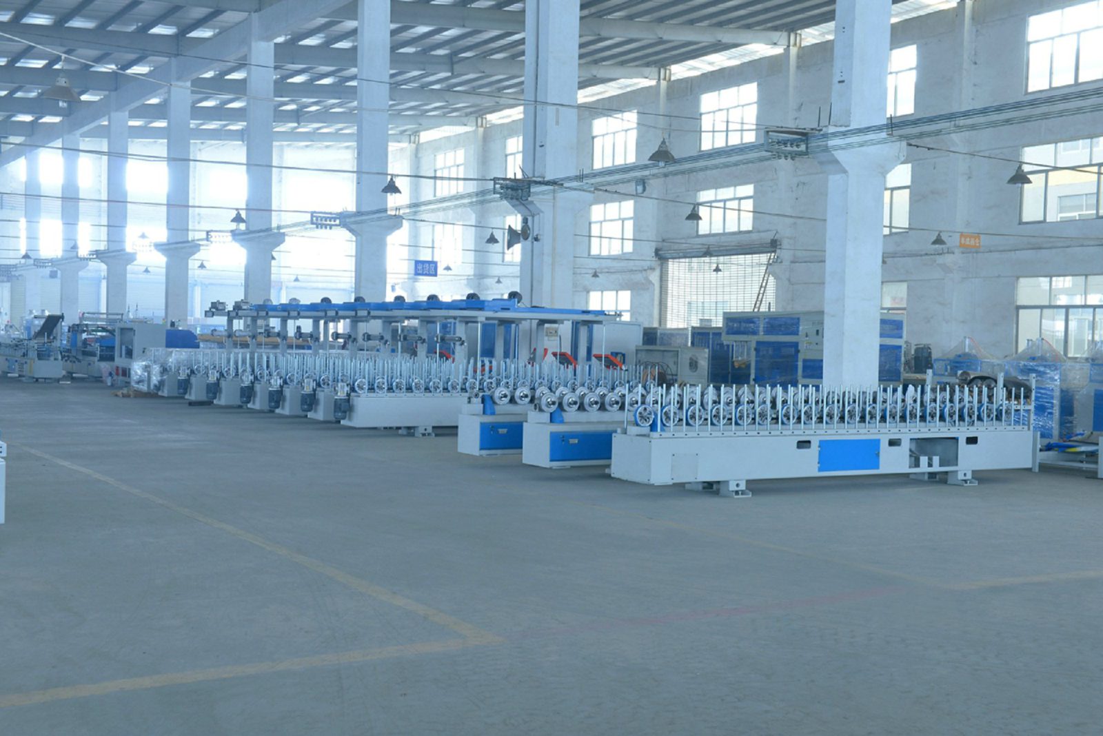 Extrusion lines in the SKR workshop