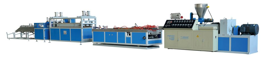 SKR PVC/PE WPC extrusion line